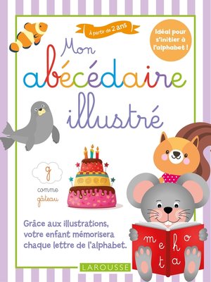 cover image of Mon abécédaire illustré